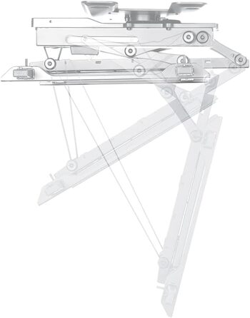 Кронштейн для телевізора на стелю HL47ML моторизований, похилий для LED/LCD 32-75