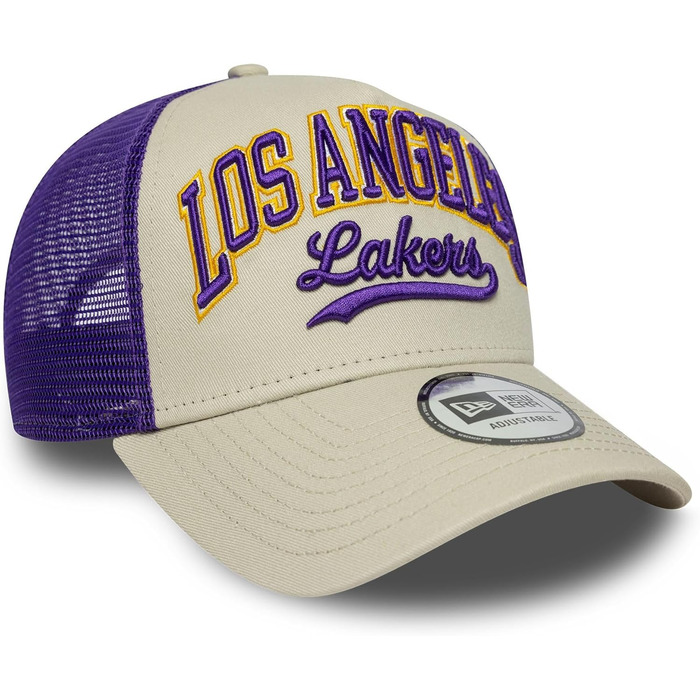 Кепка бейсболка New Era Los Angeles Dodgers Trucker A-Frame, регульована, чорна