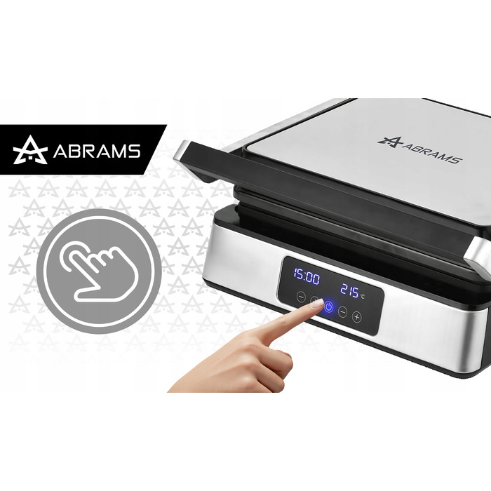 Електричний контактний гриль Abrams B530, 2200 Вт