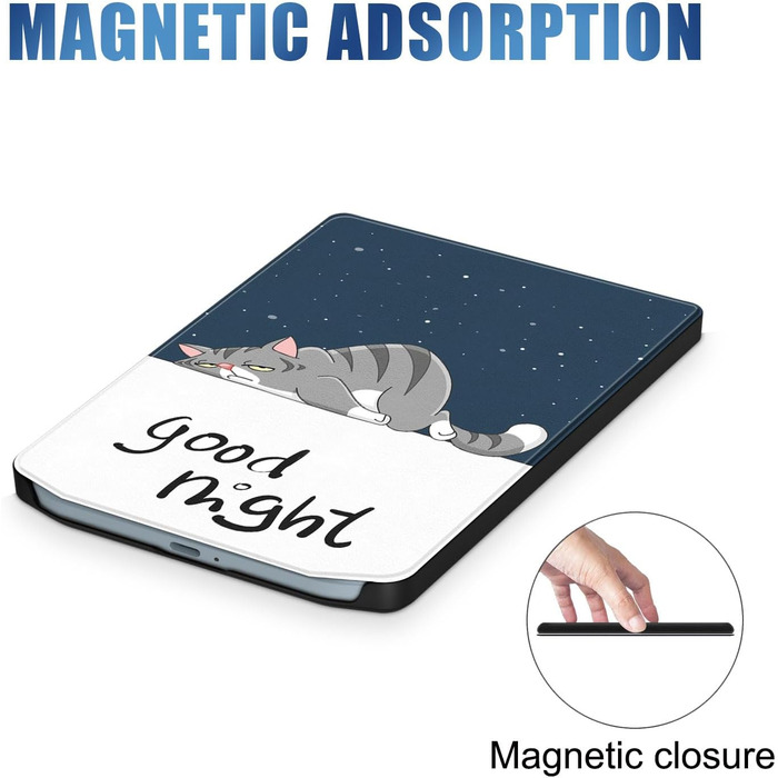 Чохол для Pocketbook Verse PB629 / Verse Pro PB634 - Flip-Cover з авто-функцією сну/пробудження, дизайн 