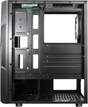 Комп'ютерний корпус Spirit of Gamer Gamer Clone III з RGB підсвічуванням - ATX/mATX/ITX Tower з металевою передньою панеллю та скляною бічною панеллю