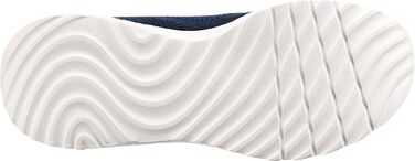 Жіночі кросівки Skechers Bobs Squad Chaos Face Off (42 EU, Navy Engineered Knit)