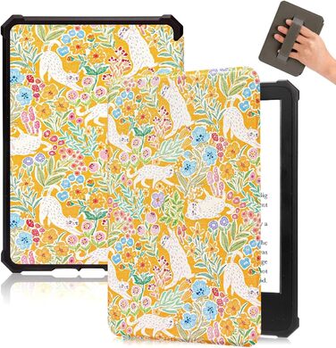 Чохол для Kindle 11 (2022-2024) Fancity: PU-шкіра, TPU, з петлею, авто-сон/пробудження, 6