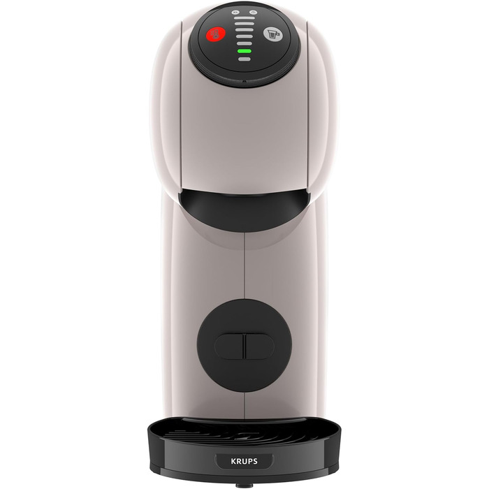 Кавомашина NESCAFÉ Dolce Gusto Genio S від KRUPS, 15 Bar, компактна, автоматичне відключення, 30+ напоїв, KP243B (Taupe)