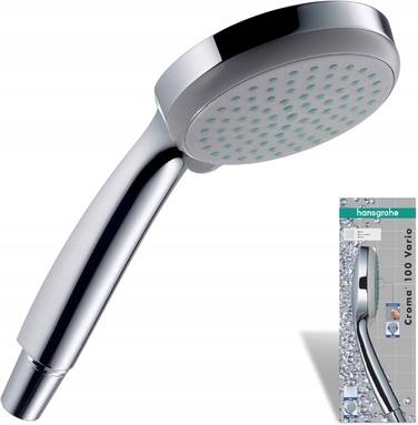 Душова лійка Hansgrohe Croma 100 Vario, 4 функції, хром