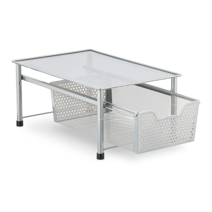 Relaxdays Drawer Unit with Basket Pull-out