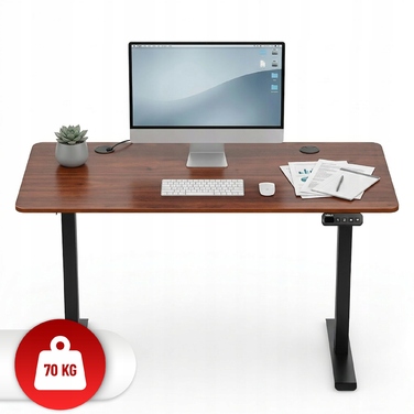 Електричний стіл з регулюванням висоти Hell's Chair Canyon Walnut 140x70