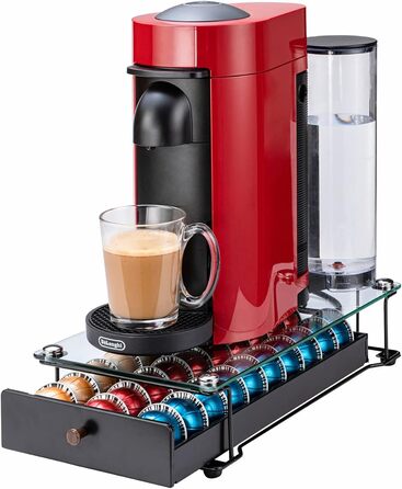 Тримач для капсул Vertuo Rice Rat для Nespresso з ручкою (30 капсул) (скло)