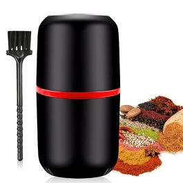 Електрична кавомолка та подрібнювач таблеток/спецій, чорний