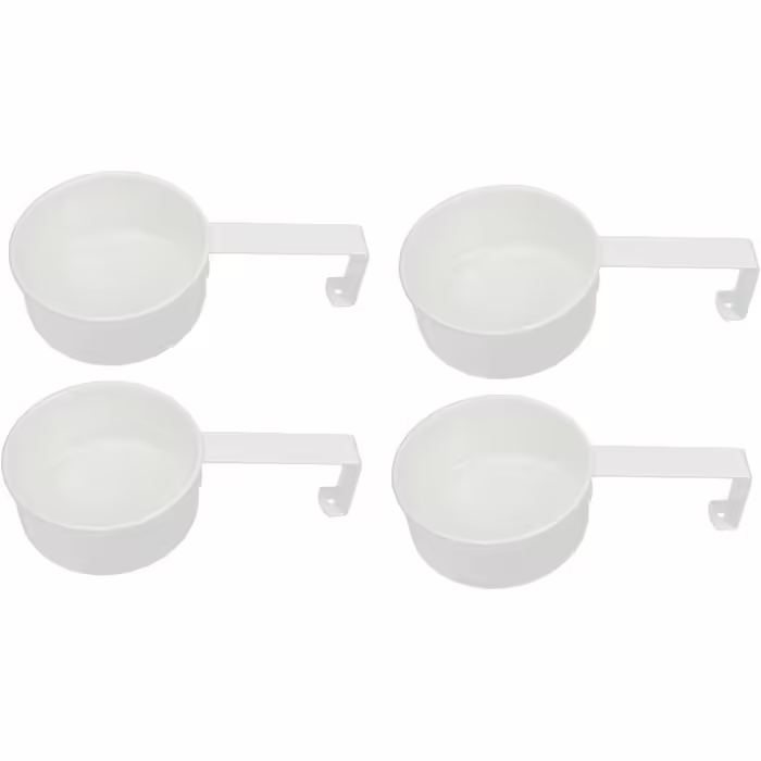 Cabilock Stainless Steel Measuring Spoon Set 4pc Kids Dishware Set Portable Scoops for Coffee