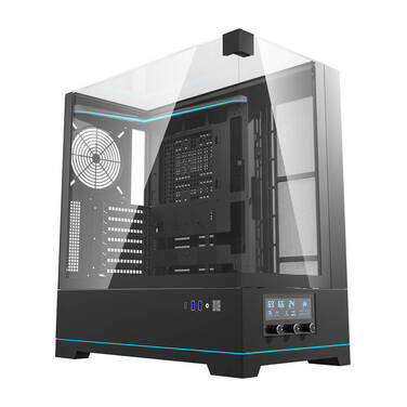 Ігровий корпус DarkFlash DY450 ATX Midi Tower, загартоване скло, ARGB