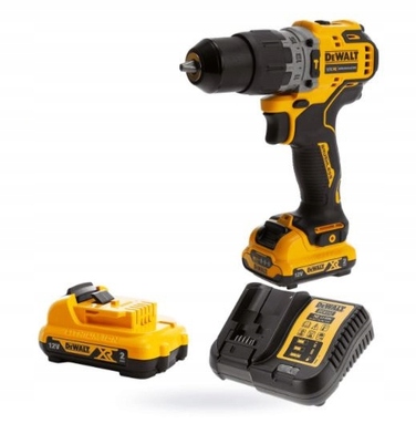 Ударний дриль-шурупокрут DeWalt 12V 57/25Nm 2x2,0Ah DCD706D2