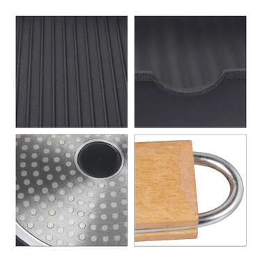 Relaxdays Induction Grill Pan