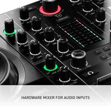 DJ контролер Hercules DJControl Inpulse 500 - 2-Deck USB контролер для Serato DJ Lite та DJUCED