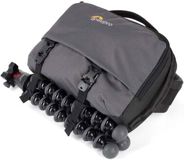 Рюкзак для камери Lowepro Trekker Lite SLX 120 сірий з відділенням для планшета та кріпленням для штатива