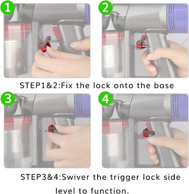 Тримач для насадок пилососа Dyson V7, V8, V10, V11 - Organizer для зберігання насадок без адаптера