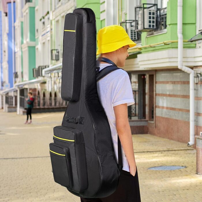 Чохол для гітари Cahaya Gig Bag: водонепроникний, з кишенями для аксесуарів, для гітар 40-41 дюймів