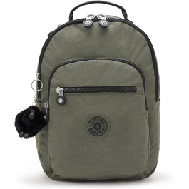 Рюкзак Kipling Seoul S зелений, захист для ноутбука, малий