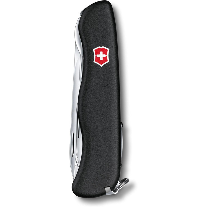 Швейцарський ніж Victorinox Picknicker: мультитул з 11 функціями (червоно-чорний)