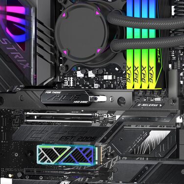 Радіатор охолодження для SSD M.2 JEYI, мідні ребра з алюмінієвою рамкою, пасивне охолодження, Finscold – 1.7 мм (Dazzcold006)