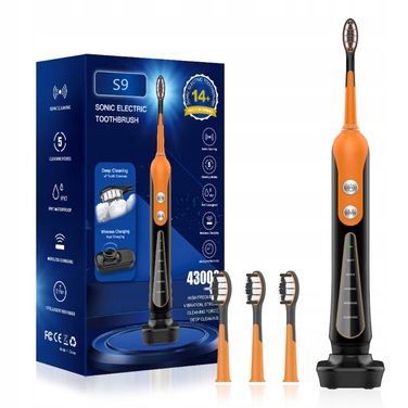 Бездротова водонепроникна сонічна електрична зубна щітка
