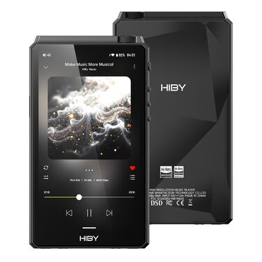 HiBy R6III 2025: Hi-Res Audio MP3-плеєр з Android 12, Bluetooth 5.0, WiFi, 64 ГБ + 2 ТБ (розширювана пам'ять)