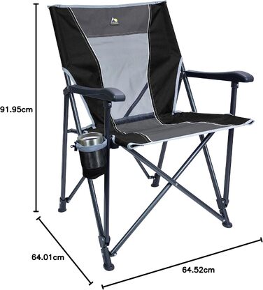 Зручне крісло для кемпінгу GCI Outdoor Eazy Chair - портативне, легке