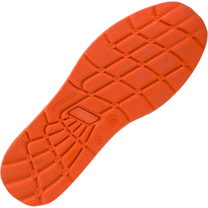 Робочі черевики з металевим підсилювачем, S1, помаранчево-сині, розмір 43 EU, нове надходження