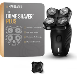 MANSCAPED® The Dome Shaver™ Plus - Електричний голкострум для тіла чоловічий, USB-C, SkinSafe® та FlexAdjust