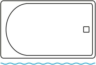 Штора для душу Sanilo Hosta, водонепроникна, антигрибкова, з кільцями (12 шт.), преміум-якість