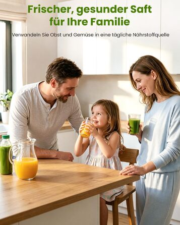 Шнекова соковижималка LINKChef Slow Juicer, 250Вт, для цілих овочів та фруктів, широкий отвір 130мм, чаша 1.8л, з функцією реверсу, без BPA