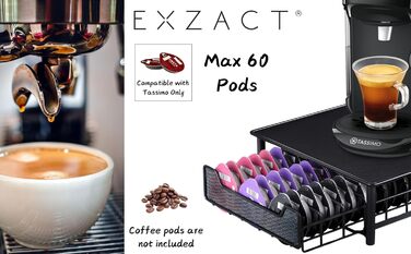 Тримач для капсул кави Tassimo EXZACT (52 шт.), обертається