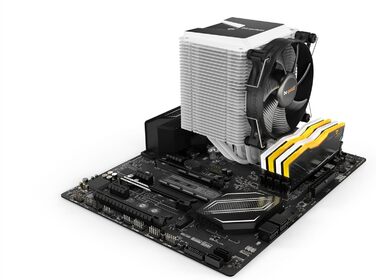 Кулер для CPU be quiet! Shadow Rock 3 White, 160W TDP, 135mm вентилятор, HDT, 4x Heatpipe, Slim Design