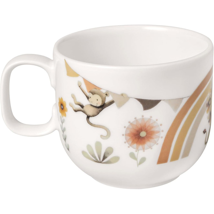 Набір дитячого посуду Villeroy & Boch Boho Kids (4 шт.) з нержавіючої сталі: виделка, ложка, ніж, чашка