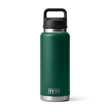 Термос-пляшка YETI Rambler із вакуумною ізоляцією та герметичною кришкою, нержавіюча сталь, 1020 мл, колір Schwarzwaldgrün