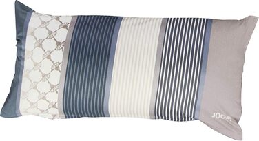 Постільна білизна Joop! Cornflower Stripes 4069, вугільний, наволочка 40x80 см