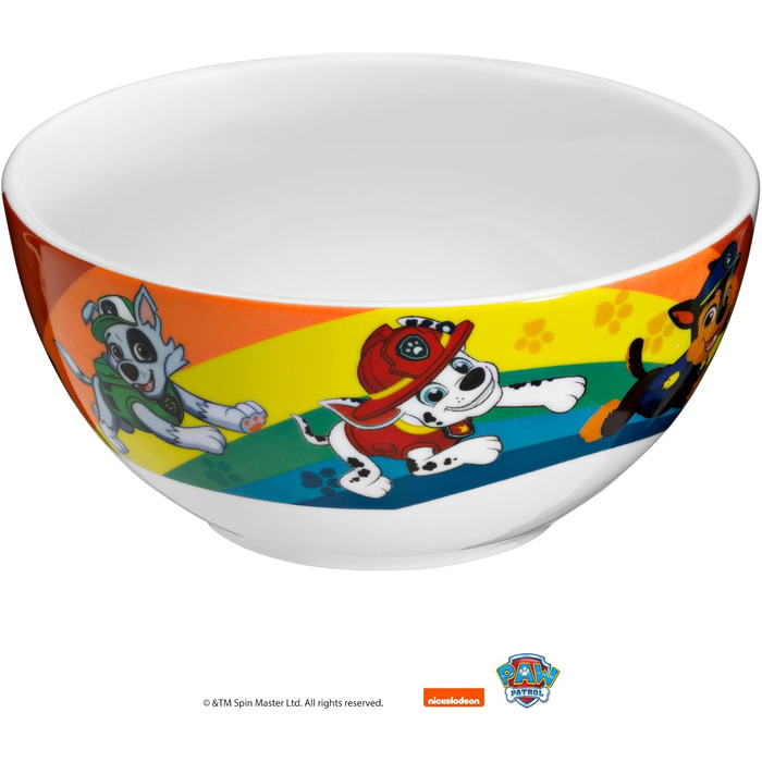 Набір дитячого посуду Paw Patrol WMF 6-ти речі з нержавіючої сталі, від 3 років, Cromargan, придатний для миття в посудомийній машині