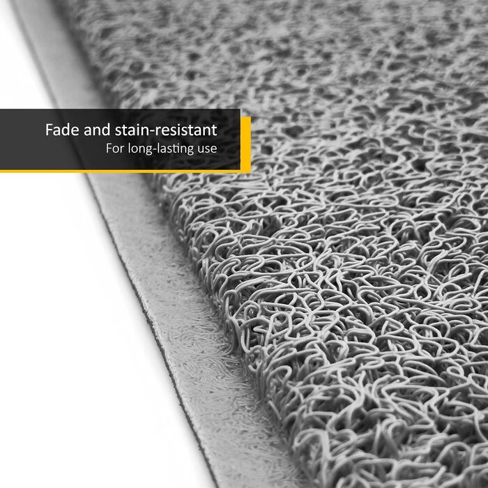 Килимок Nicoman Star з зірковим візерунком (для внутрішнього та зовнішнього використання), сірий, 60x40 см