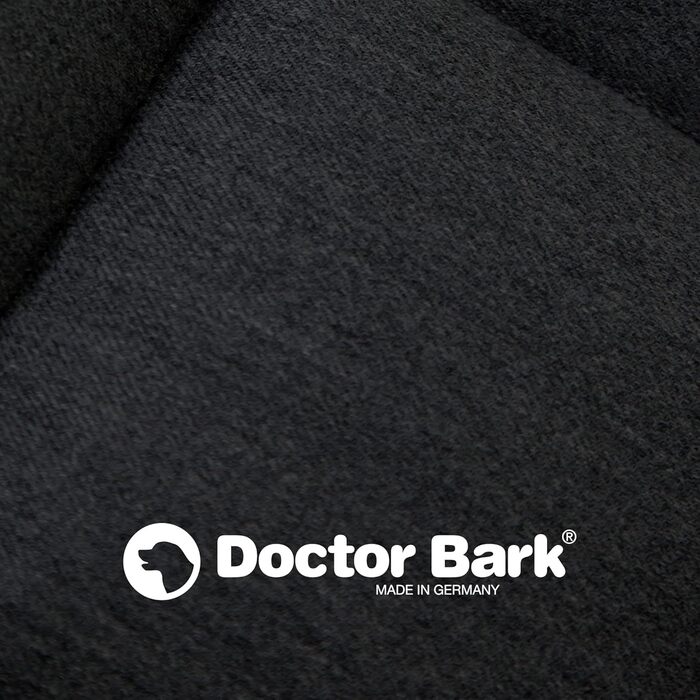 Сумка для подорожей з собакою Doctor Bark, зручна ковдра, підходить для алергіків, прання при 95°C, розмір X-Large, чорний колір