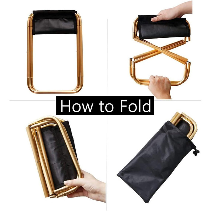 Складний туристичний стільчик ProLeo для відпочинку на природі: кемпінг, рибалка, пікнік, сад, пляж