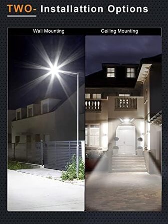 Ankishi LED Floodlight Outdoor, IP65 Waterproof, Super Bright 6500K Cool White Outdoor Light, 30000LM Outdoor Floodlight Spotlight for Sports Field, Garage, Garden, Backyard (Cool White, 4 PACK 300W)