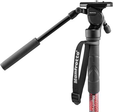 Монопод Manfrotto Element MII Video з плавним відео-головкою, для відеозйомки