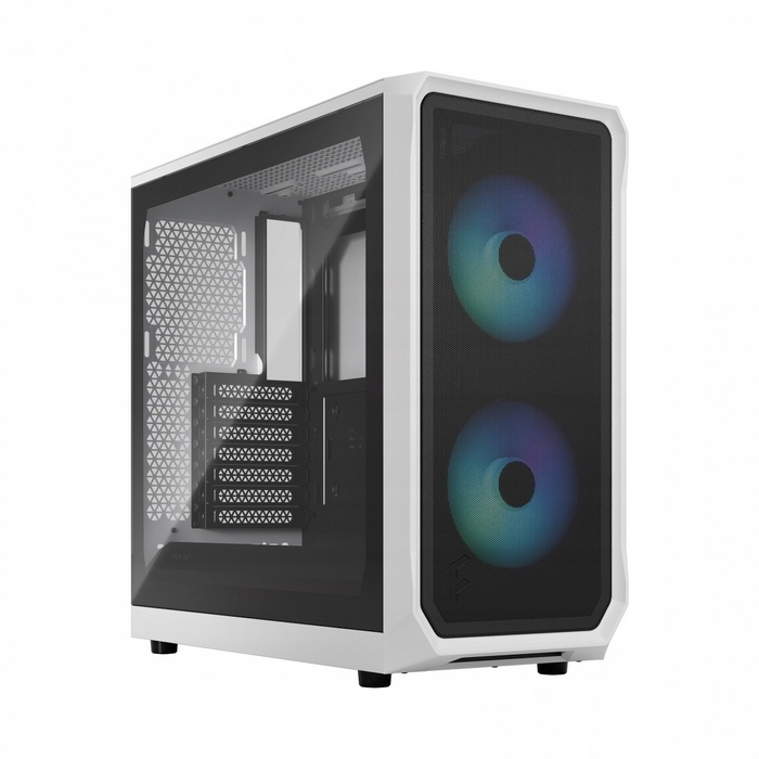 Корпус Fractal Design Focus 2 RGB TG Midi Tower, білий
