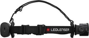 Налобний ліхтар Ledlenser H15R Core та ручний ліхтар P7R, LED, 1000 люмен, акумулятор 18650, до 210 м, до 40 годин роботи, магнітна зарядка, кріплення на стіну, комплект