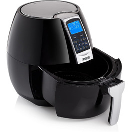 Princess Hot Air Fryer with 3.2 Liter Capacity, Digital Display, 8 Programs, 1500 Watt, Oil-Free, Air Fryer - Aerofryer182020 STANDARD DESIGN 3.2L