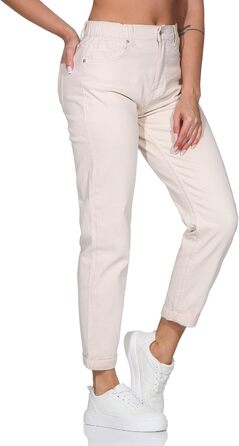 Джинси жіночі Hailys Mom Jeans з високою талією, укорочені, колір Nature (XXL)