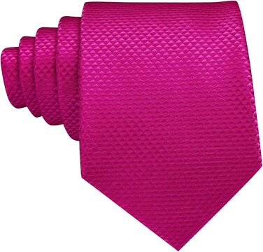 Сет аксесуарів для чоловіків Barry.Wang: краватка в смужку, краватки-кліпса, кишеньковий хустинка, запонки, для вечірок, весілля, ділових зустрічей (рожевий)