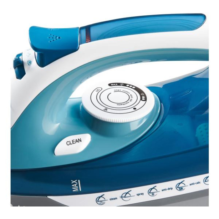 Парова праска Raven EZ004X Steam Iron, 120 г/хв, з функцією самоочищення