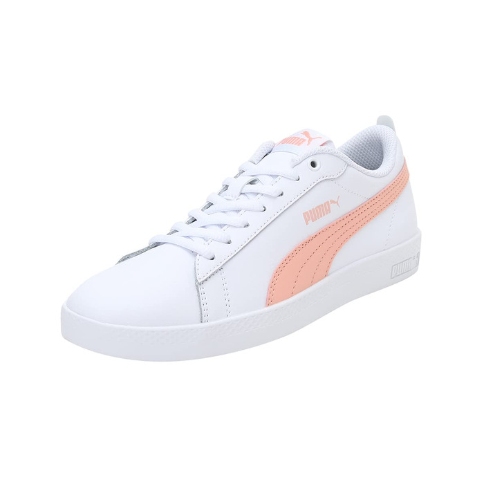 Жіночі кросівки Puma Smash WNS V2 L (39 EU) білий, персиковий, чорний