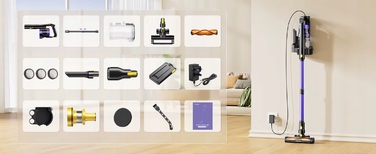 Вертикальний пилотяг Laresar X11, фіолетовий